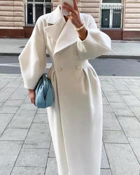 Ruby | Tailored Wool Trench Coat Women for Winter