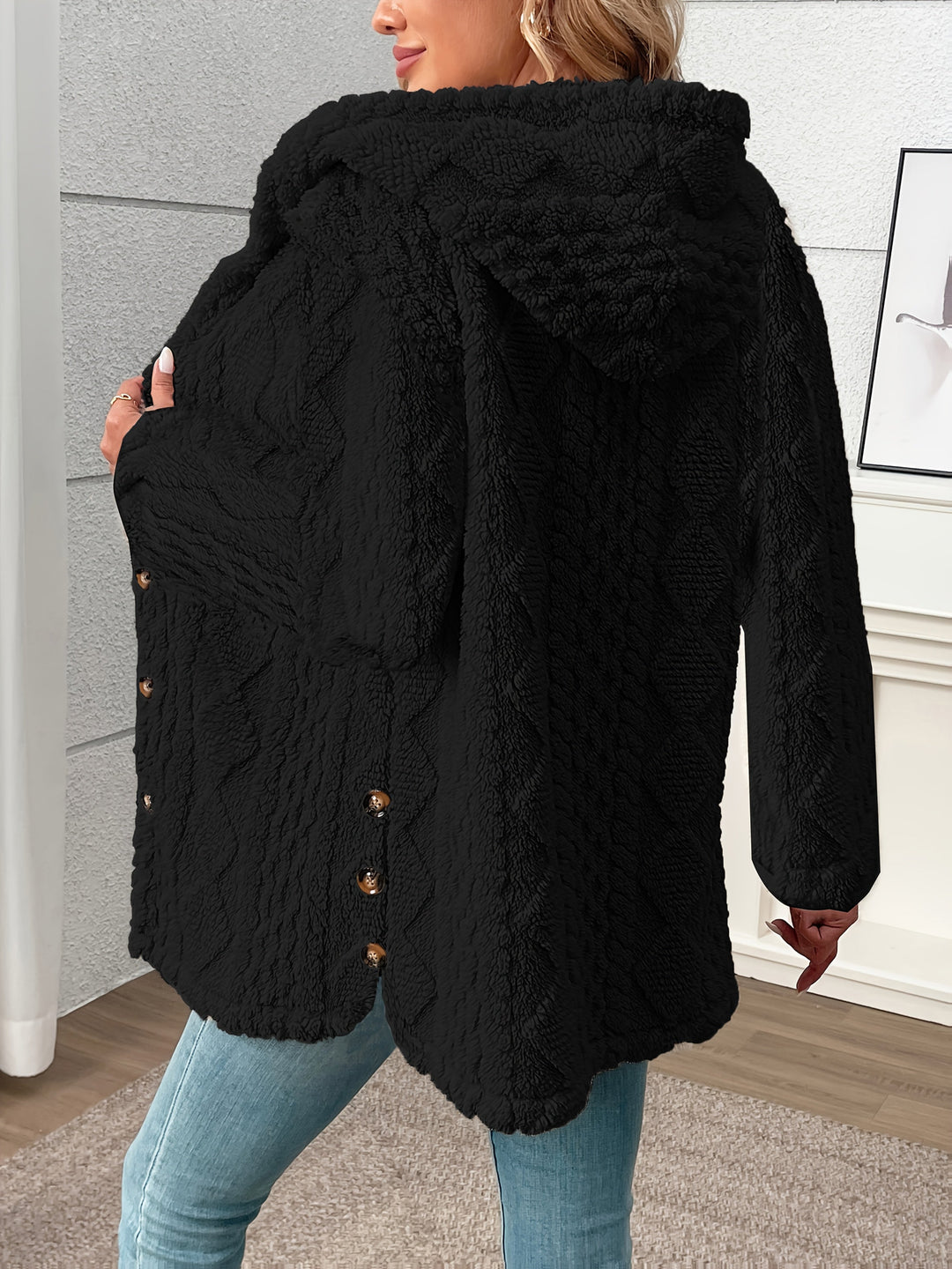 Textured Women's Jacket for Cool Autumn Days (2)