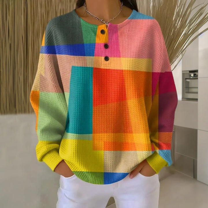 Vintage-Sweatshirt Womens t-shirt w kolorze Wielokolorowy