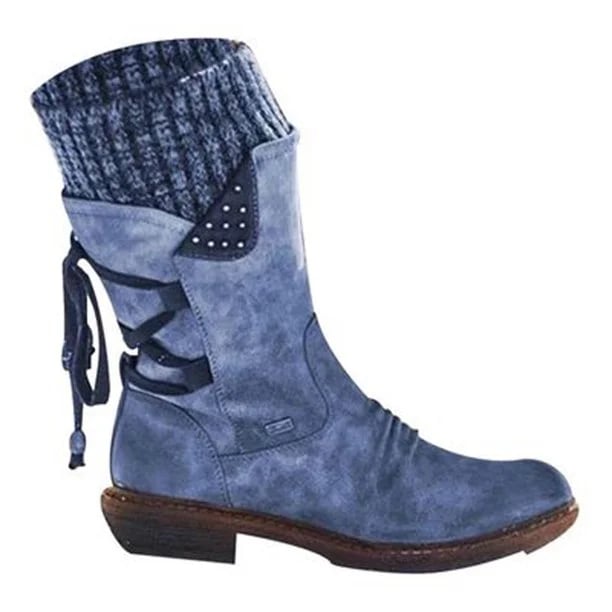 Waterproof Women's Boots Mid-Calf for Autumn (9)