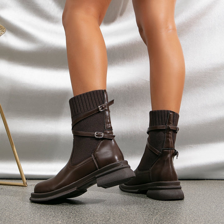 Women's Ankle Boots in Leather for Autumn (4)