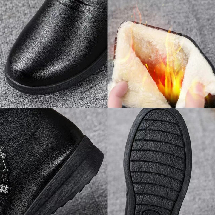 Women's Ankle Boots with Easy Side Zip in Black 4
