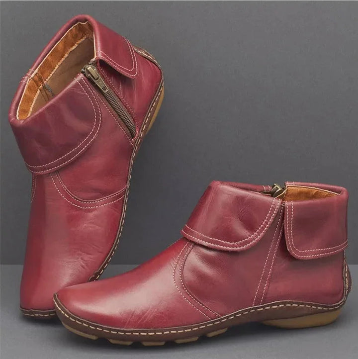 Women's Ankle Boots with Vintage Flair (4)