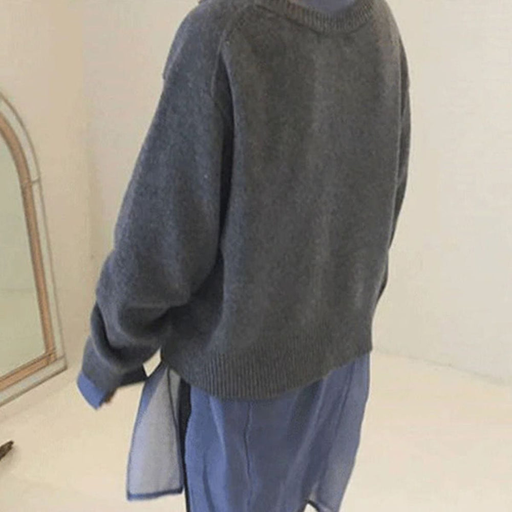 Women's Asymmetric Wrap Coat for Autumn (2)