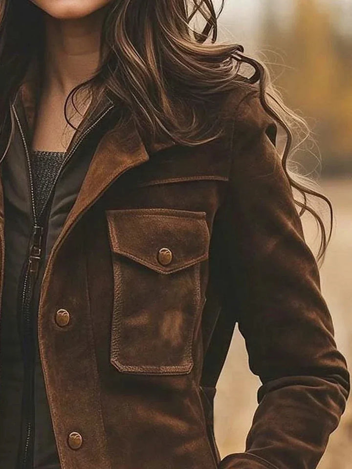 Women's Autumn Coat with Tailored Longline (2)