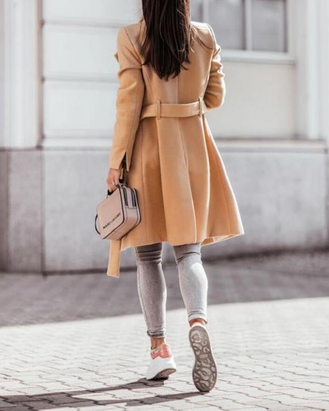 Women's Autumn Coat with Trench Style (5)