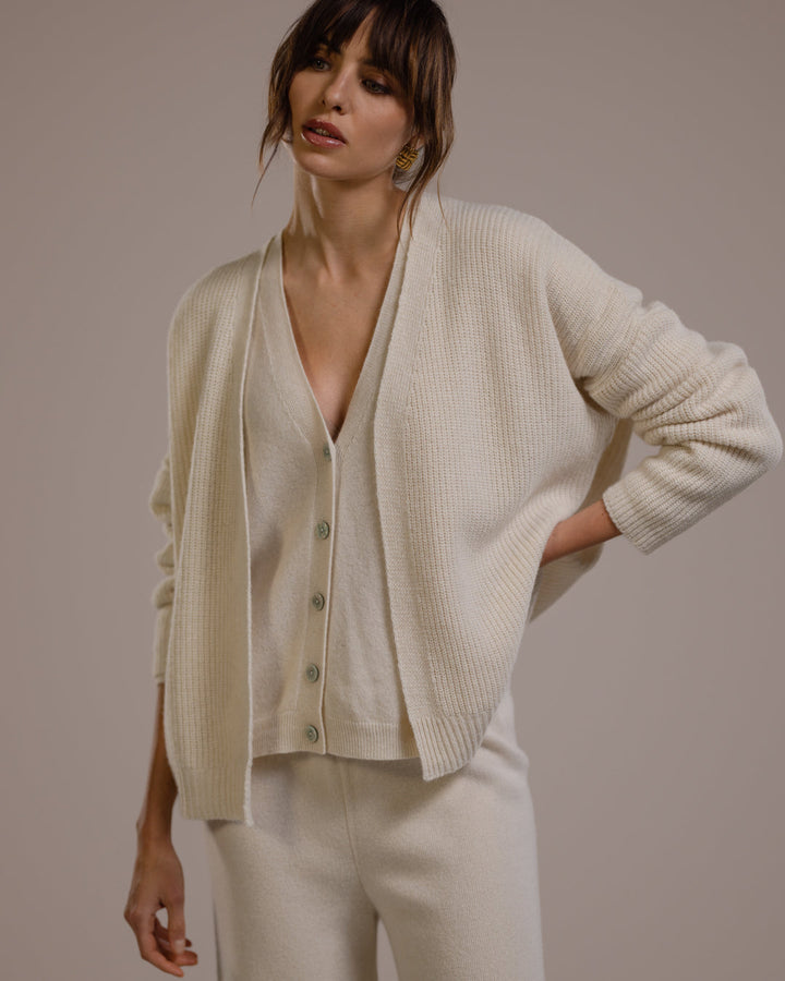 Women's Beige Jumper Dress in Wool Blend (3)