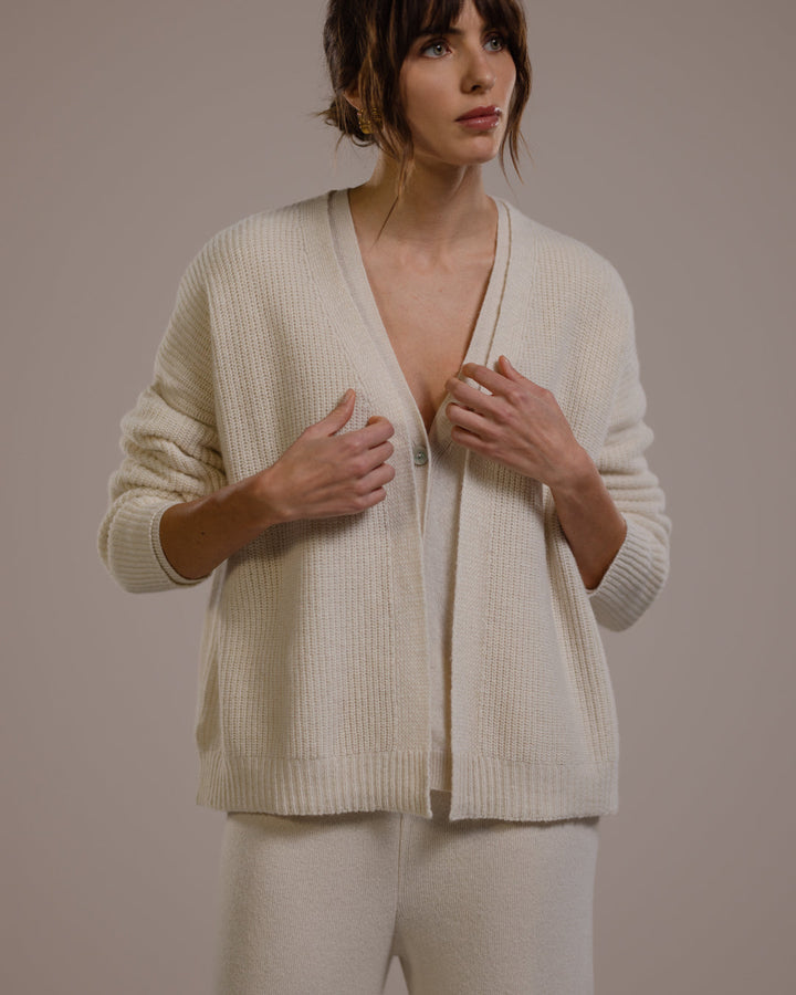 Women's Beige Jumper Dress in Wool Blend (6)