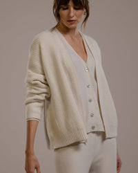 Harper | Women's Beige Jumper Dress in Wool Blend