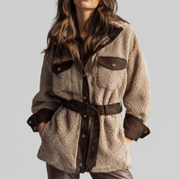 Sienna | Women's Belted Teddy Jacket for Autumn