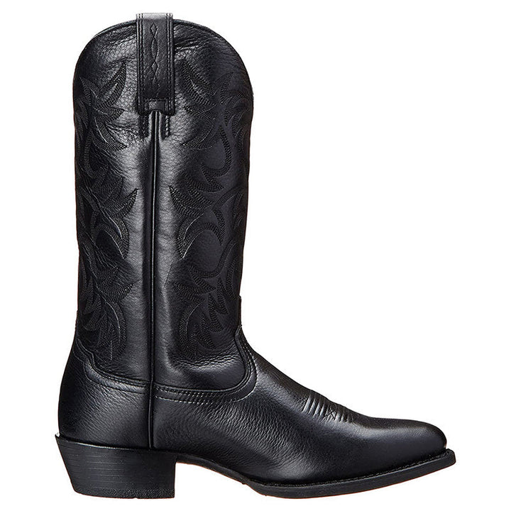 Women's Black Boots Western Cowboy Style in Black 4
