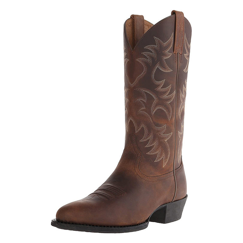 Women's Black Boots Western Cowboy Style in Black 6