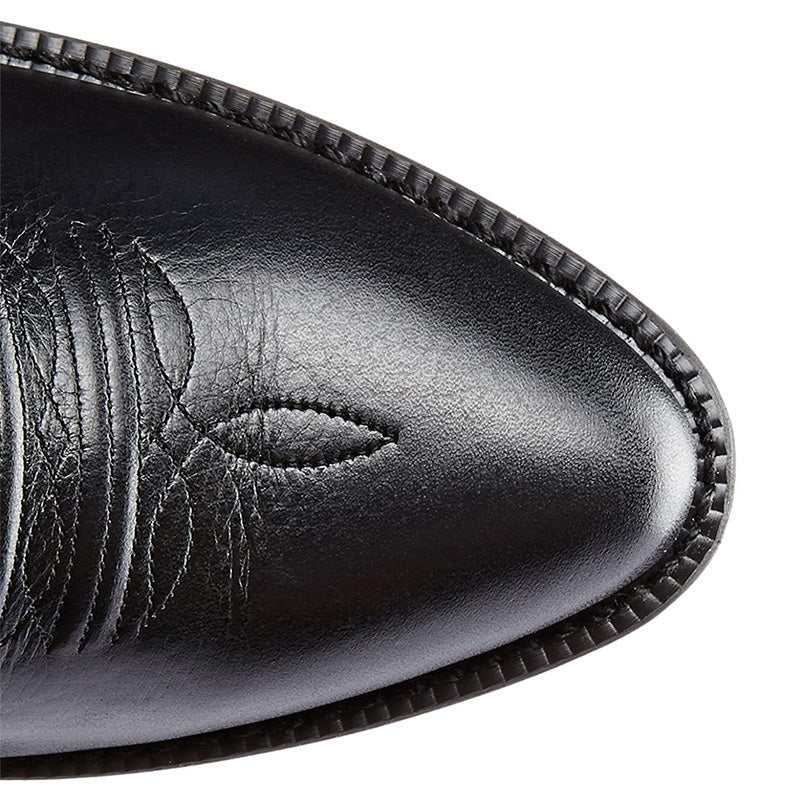 Women's Black Boots Western Cowboy Style in Black 8