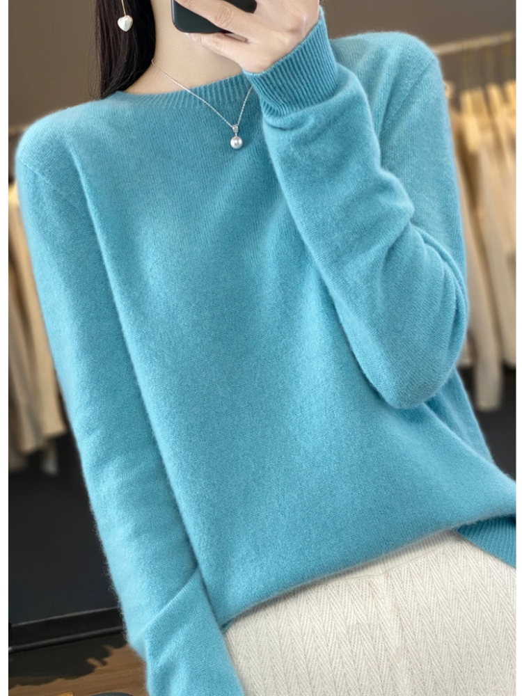 Women's Black Elegant Knit Jumper (5)