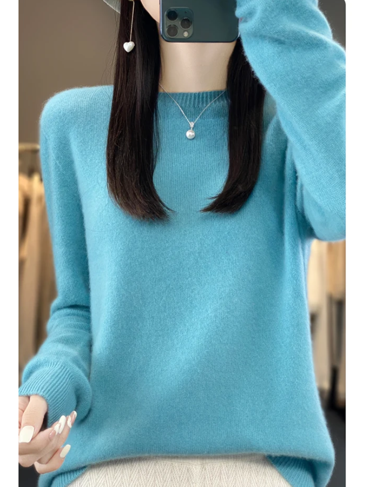 Women's Black Elegant Knit Jumper (6)