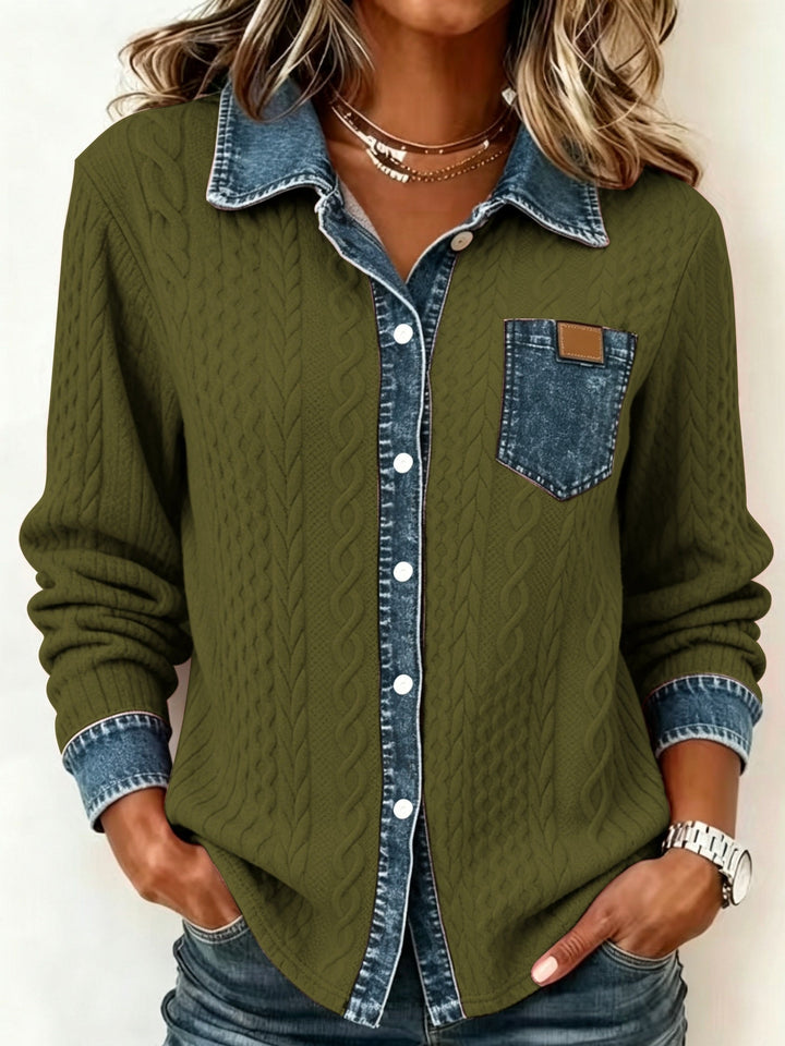 Women's Blouse with Textured Comfort for Everyday (11)