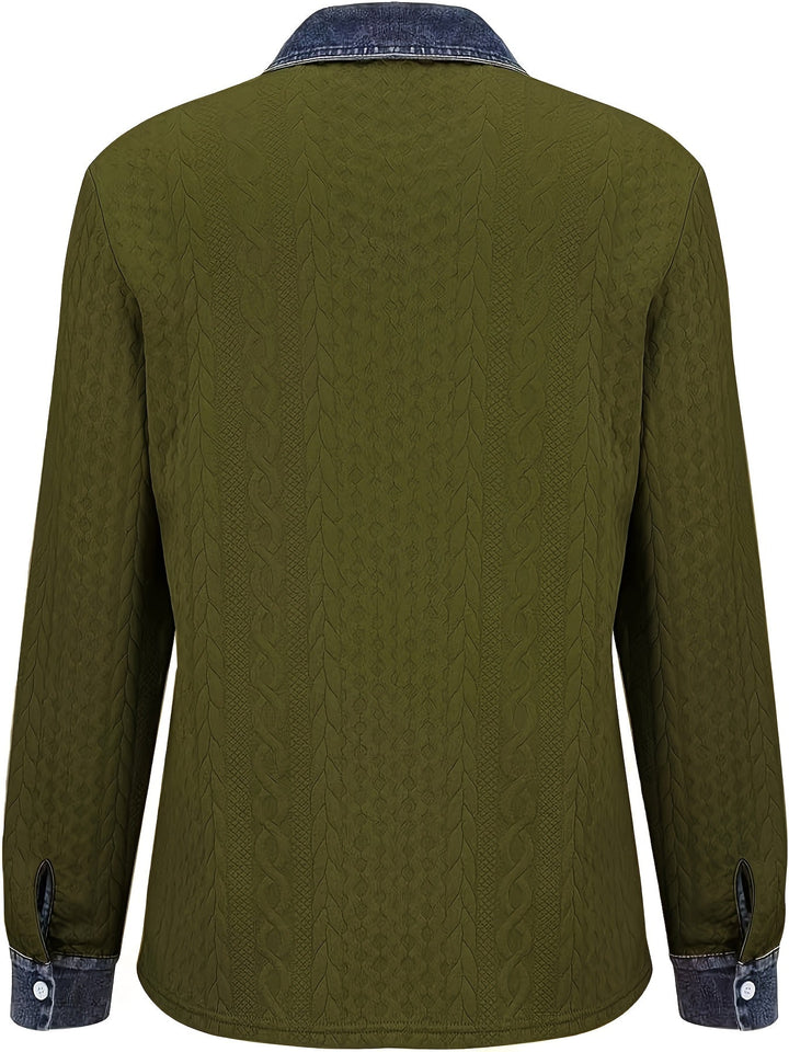 Women's Blouse with Textured Comfort for Everyday (14)
