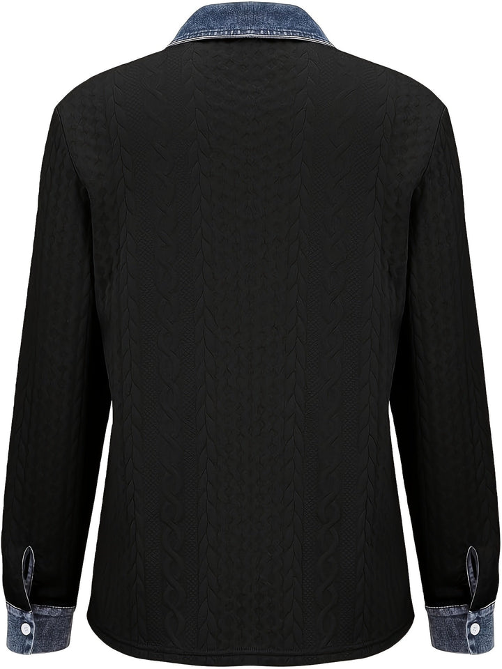 Women's Blouse with Textured Comfort for Everyday (8)