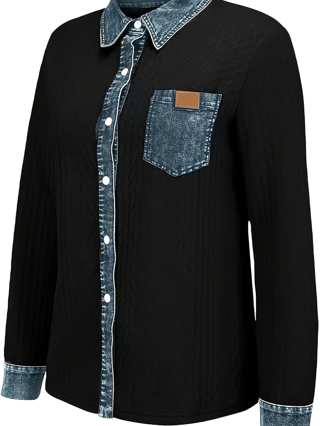 Women's Blouse with Textured Comfort for Everyday (9)