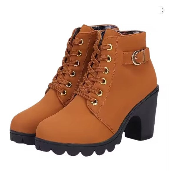 Women's Brown Knee High Boots (13)