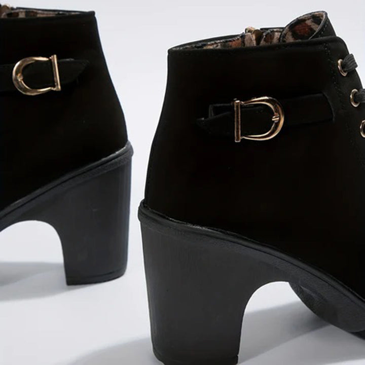 Women's Brown Knee High Boots (5)