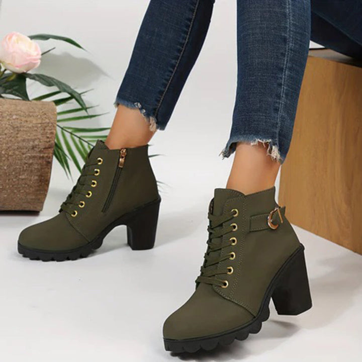 Women's Brown Knee High Boots (7)