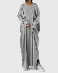 Lily | Women's Casual Knitted Dress Oversized Maxi