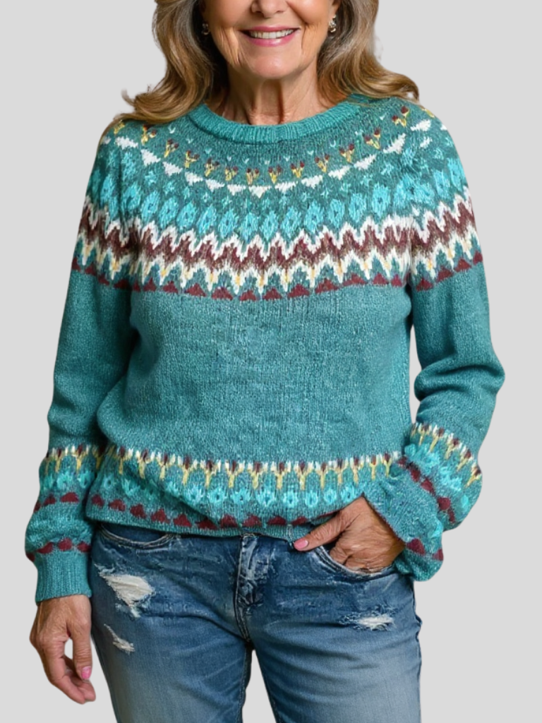 Women's Cosy Wool Jumper Dress for Everyday (2)