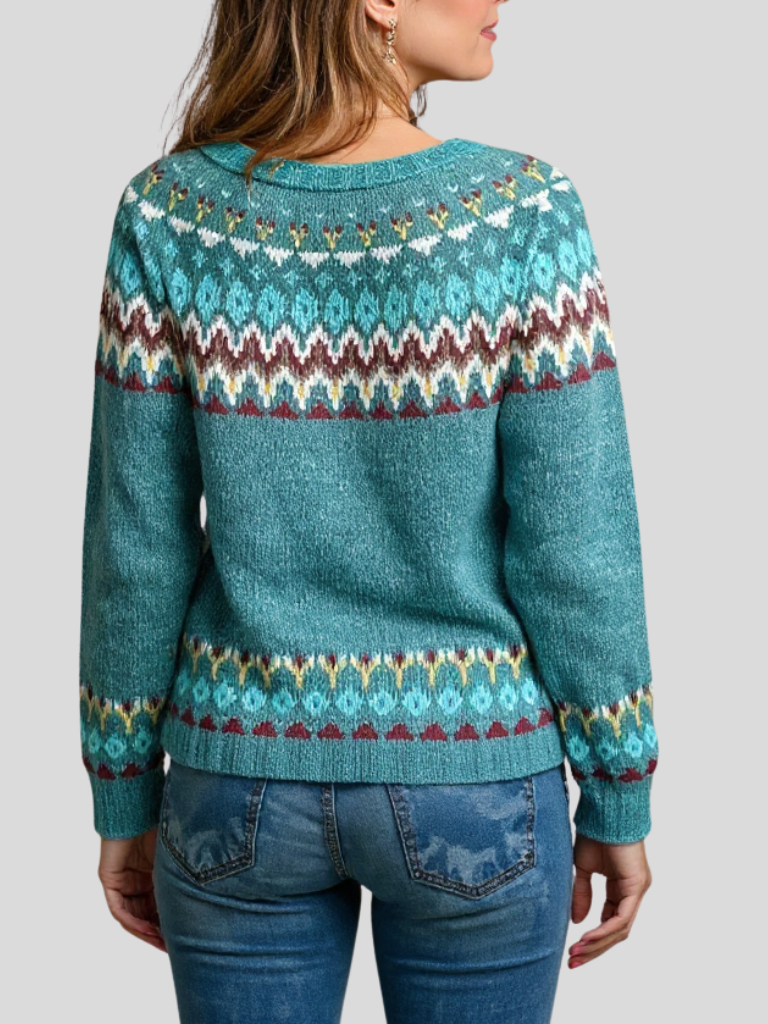 Women's Cosy Wool Jumper Dress for Everyday (3)