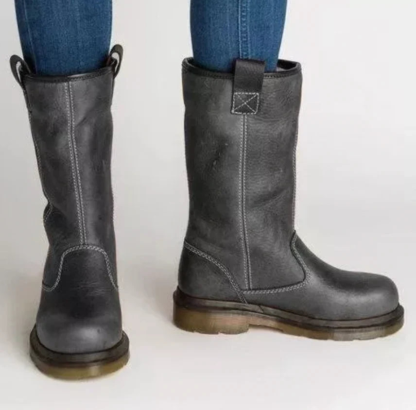 Women's Cowboy Boots for Everyday Wear in Grey
