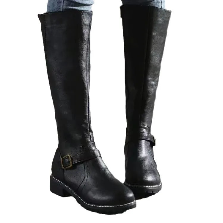 Women's Cowboy Boots Tall Leather (5)