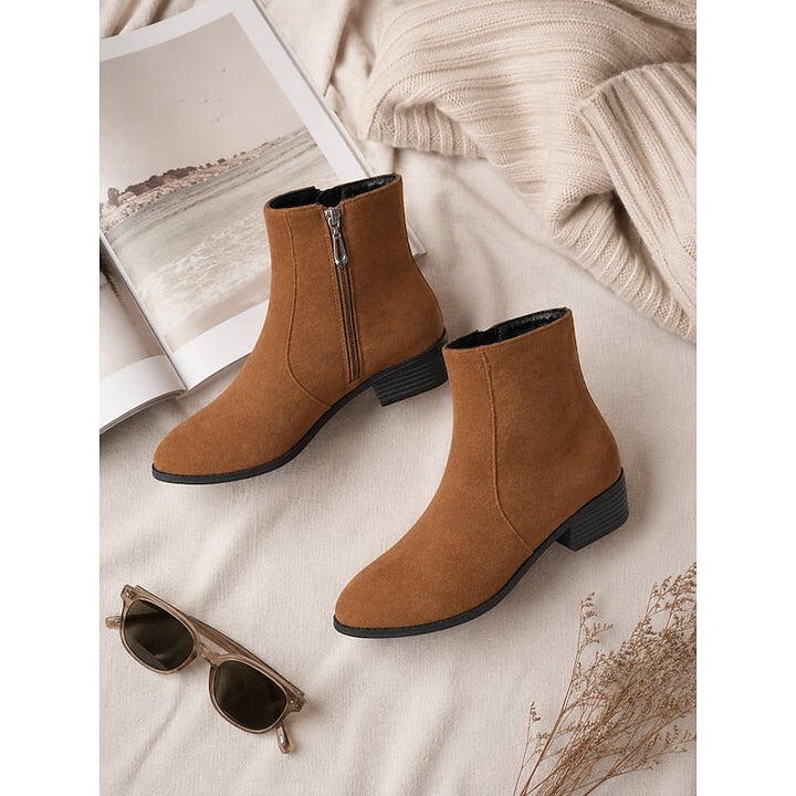 Women's Cowboy Boots with Ankle Zip (6)