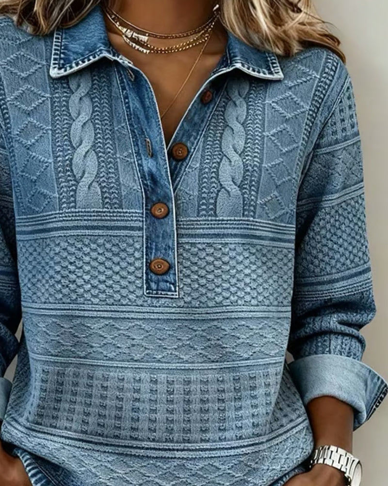 Women's Cozy Cable Knit Christmas Jumper (3)