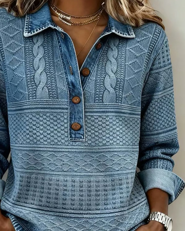 Women's Cozy Cable Knit Christmas Jumper (3)