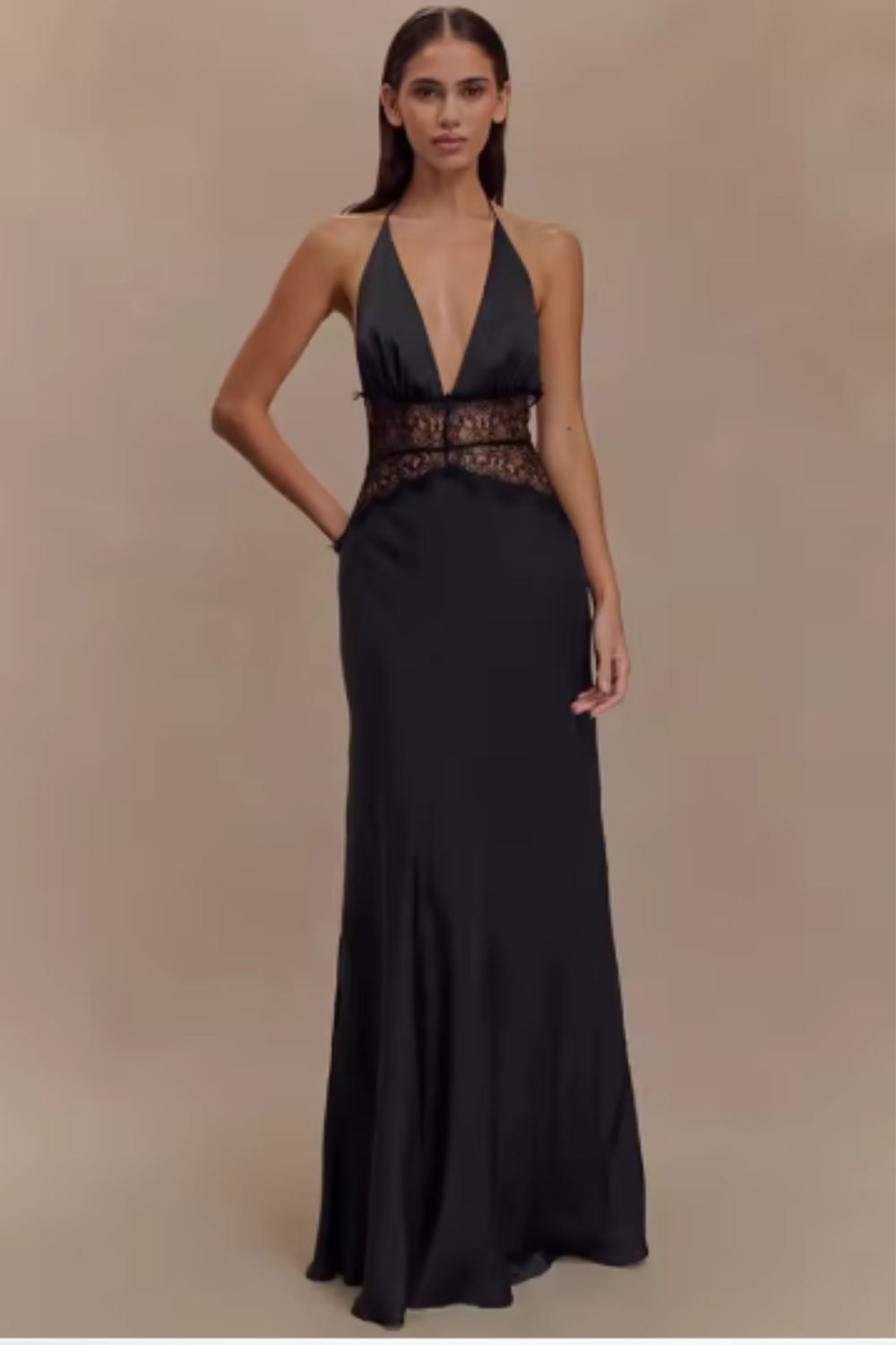 Women's Elegant Maxi Wedding Guest Dress (2)