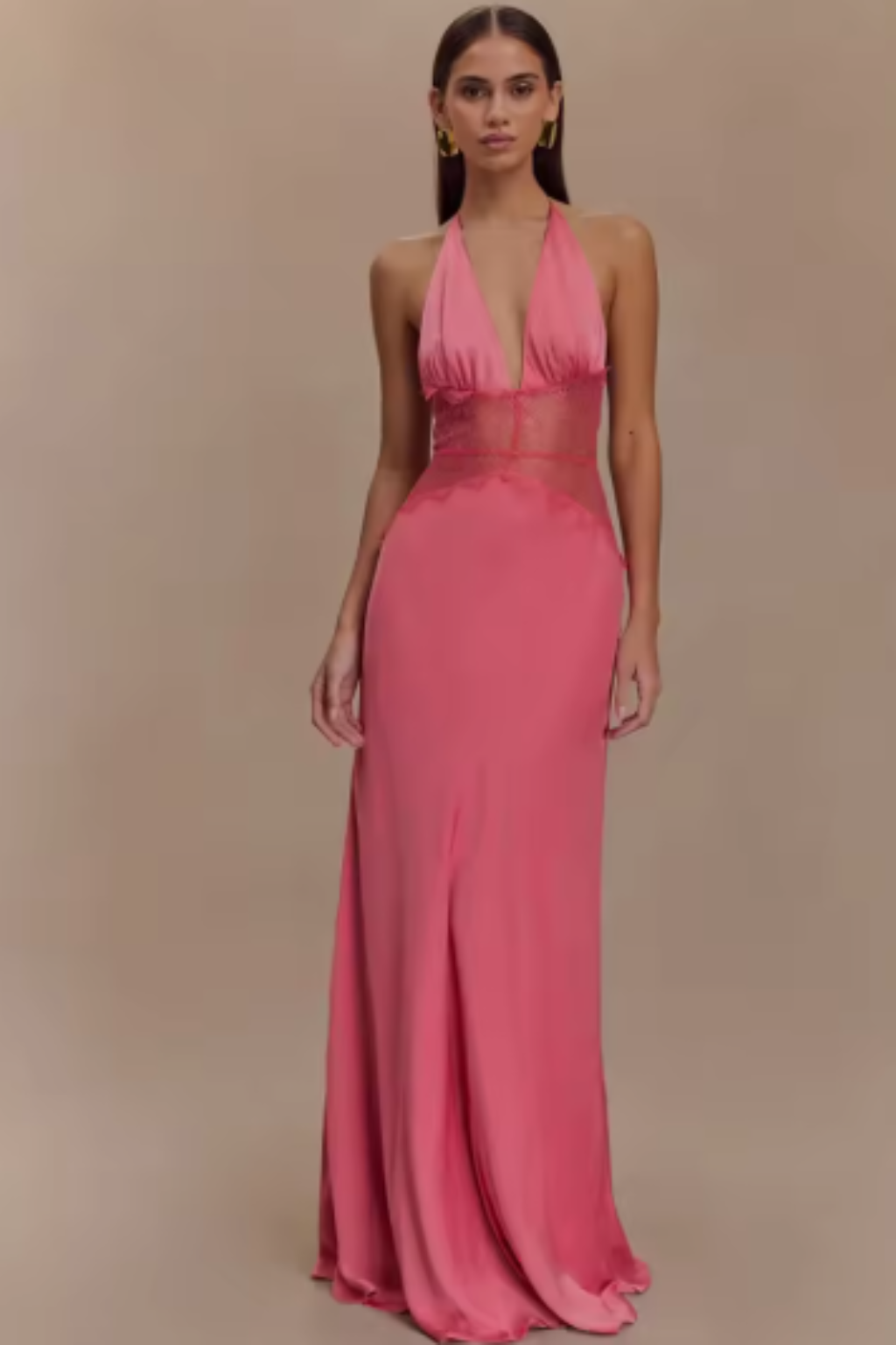 Women's Elegant Maxi Wedding Guest Dress (6)