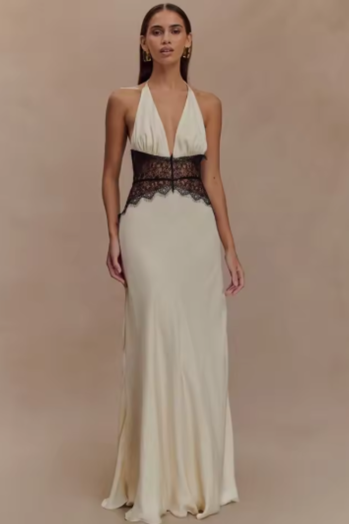 Women's Elegant Maxi Wedding Guest Dress (8)