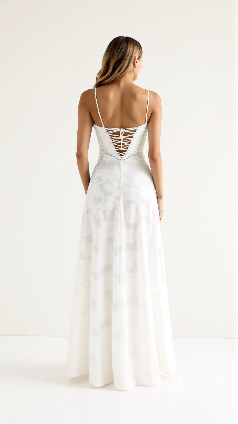 Women's Elegant Slip Maxi Wedding Guest Dress (2)