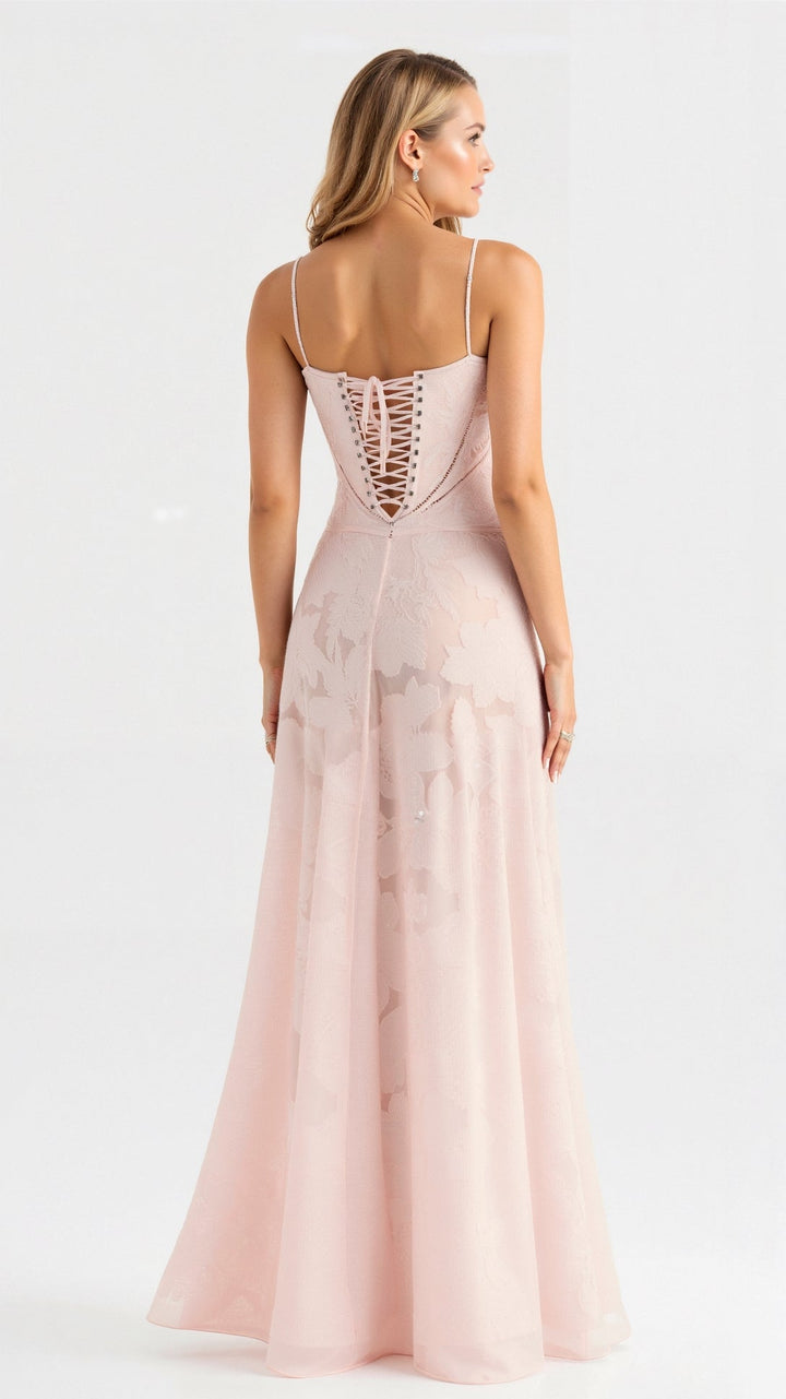 Women's Elegant Slip Maxi Wedding Guest Dress (5)