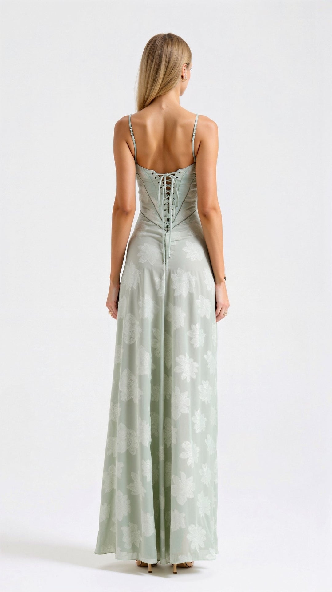 Women's Elegant Slip Maxi Wedding Guest Dress (8)