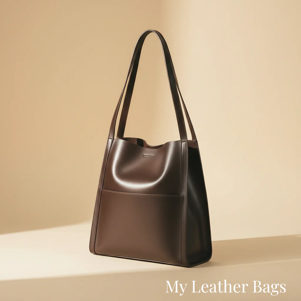 Women's Everyday Elegant Leather Tote (2)