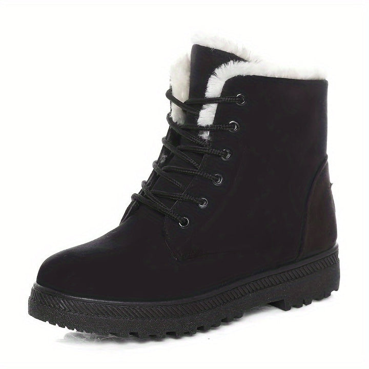 Women's Lace-Up Ankle Boots for Winter (5)