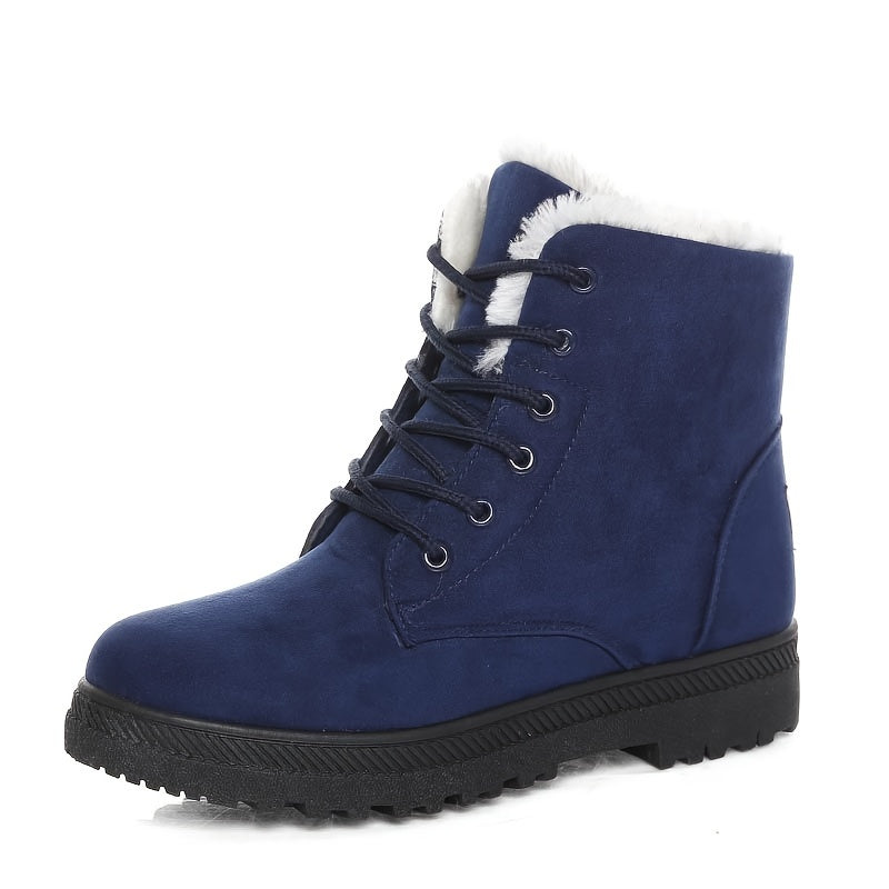 Women's Lace-Up Ankle Boots for Winter (6)