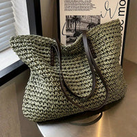 Pola | Women's Large Woven Raffia Bohemian