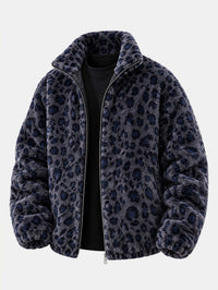 Esme | Women's Leopard Faux Fur Winter Coat