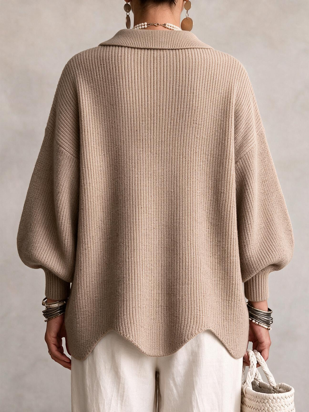 Women's Lightweight Cardigan Over Jumper Dresses (2)