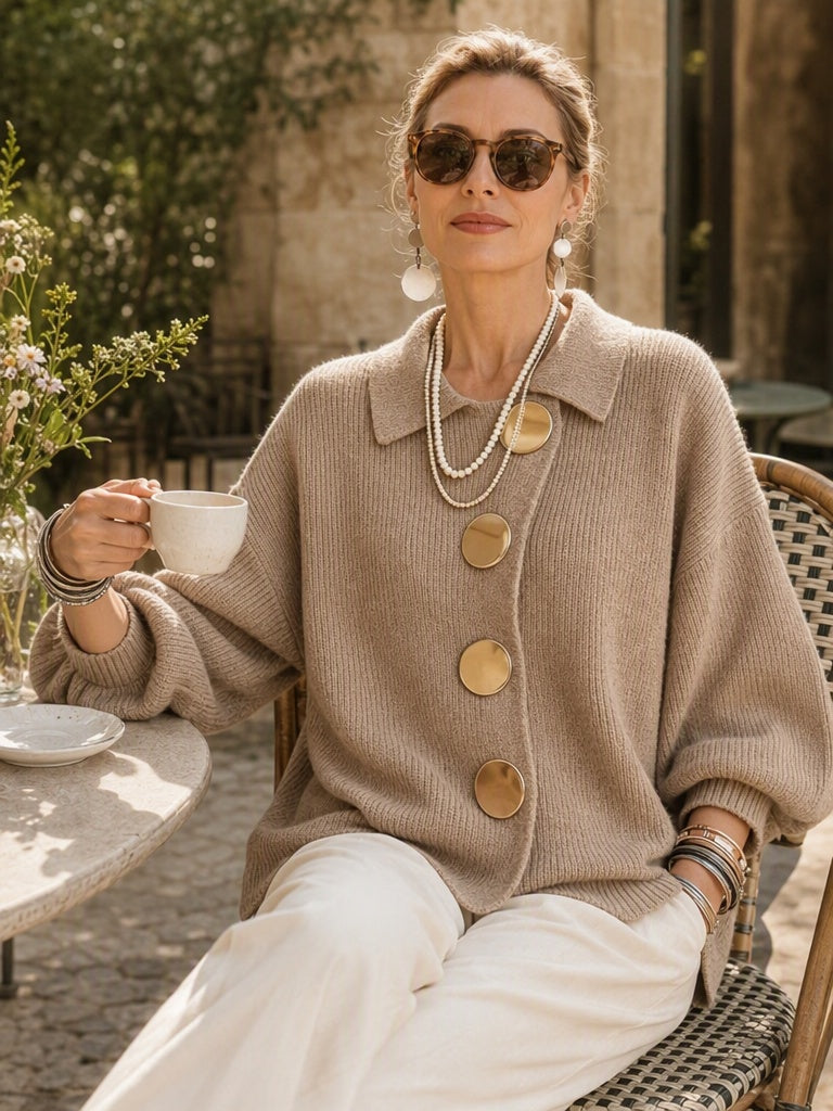 Women's Lightweight Cardigan Over Jumper Dresses (4)