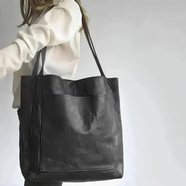 Women's Lightweight Handbag for Work and Travel in Black