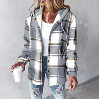 Freya | Women's Lightweight Plaid Puffer Jacket
