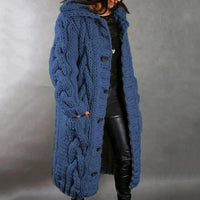 Maya | Women's Long Cardigan Knit for Autumn
